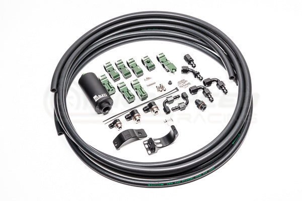 Radium Fuel Hanger Plumbing Kit, Late Nissan, Microglass Filter