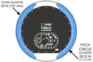 Radium Spare Tire Fuel Cell Install Kit