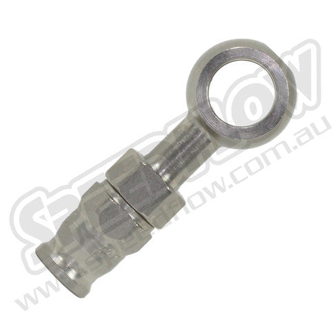 Speedflow -03AN 200 Series Straight '10Mm Eye' Banjo Hose End - Steel