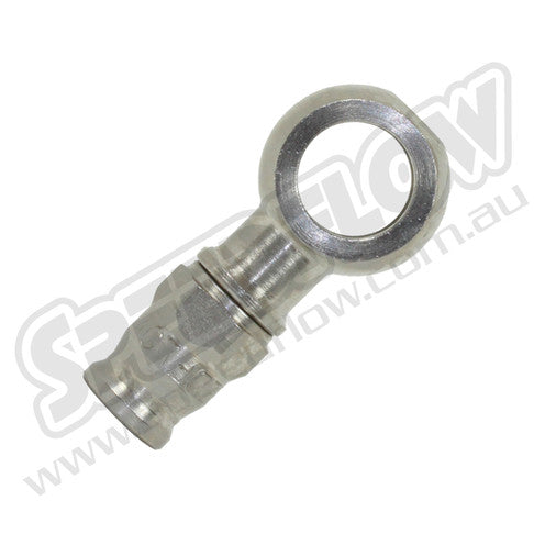 Speedflow -03AN 200 Series 'Banjo Hose End' Straight 7/16" Eye - Steel