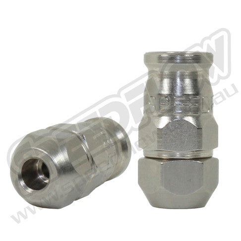 Speedflow -04 200 Series 'Lifesaver' Tube Weld Hose End - 1/4"