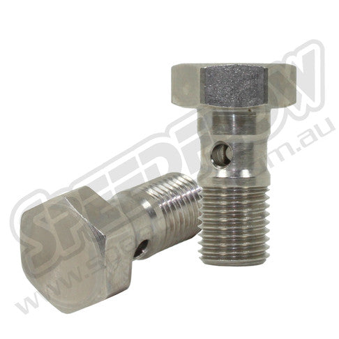 Speedflow 3/8"-24 300 Series 'Banjo Bolt' - Steel