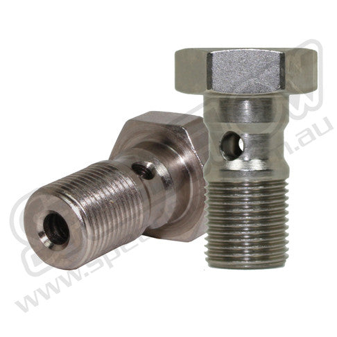 Speedflow M12X1.25 300 Series 'Banjo Bolt' - Steel