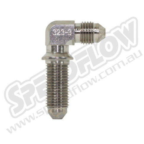 Speedflow -03AN 200 Series 'Male 90° Bulkhead' - Steel