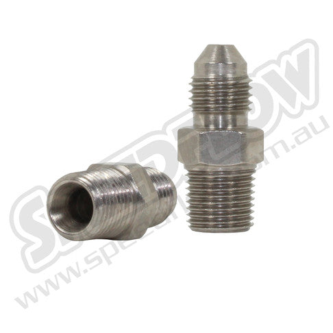 Speedflow -04AN 'Male NPT Adapter' 1/8" - Steel