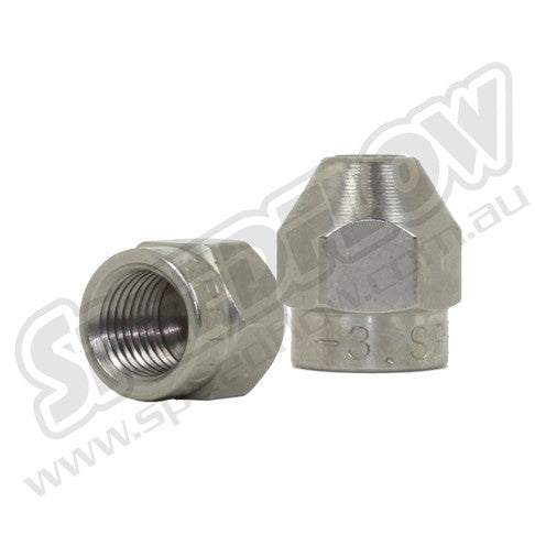 Speedflow 03AN Female Tube Nut - 3/16"