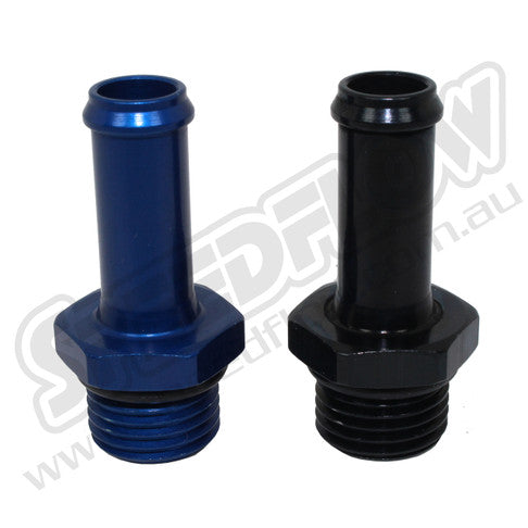 Speedflow -08AN "O-Ring Port Hose Tail" 3/4" - Black