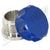 Speedflow 1In Bore Cap & Steel Bung Assembly - Blue