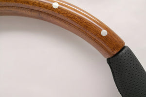 Nardi 350mm Wood/Perforated Leather Kallista