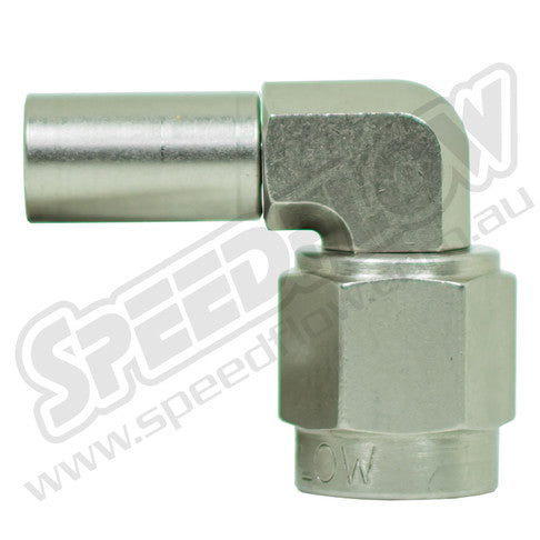 Speedflow -04 90° Crimped Hose End