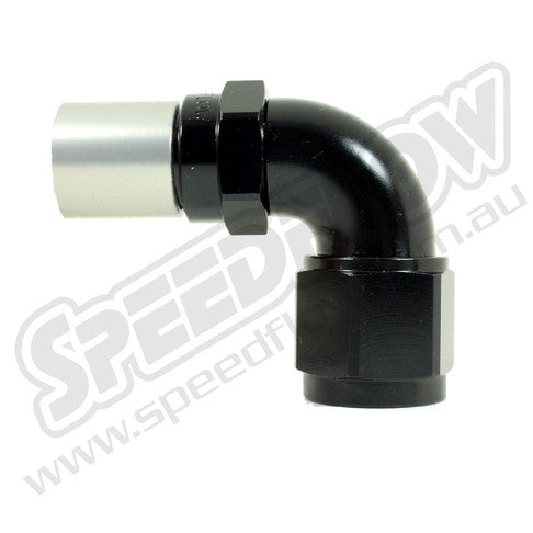 Speedflow -08 90° Crimped Hose End