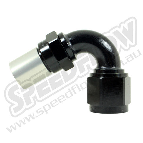 Speedflow -08 120° Crimped Hose End