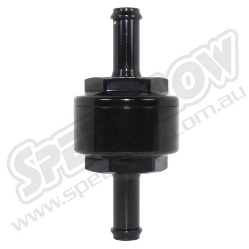 Speedflow Black Micro Series 44 Micron 3/8" Hose Tail Fuel Filter