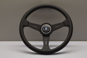 Nardi 340mm Smooth Classic with Black Spokes