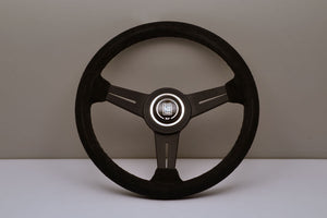 Nardi 340mm Suede Classic with Black Spokes