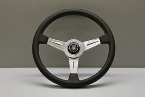 Nardi 360mm Smooth Classic with Polished Spokes