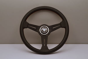 Nardi 330mm Perforated Classic with Black Spokes