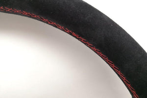 Nardi 330mm Suede Competition with Black Spokes