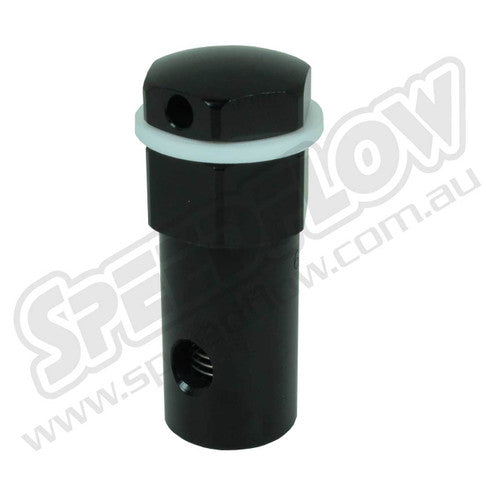 Speedflow -06AN "TANk Vent - Roll Over Valve" - Black