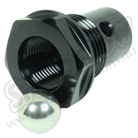 Speedflow -12AN 'Roll Over Valve' -08AN - Black