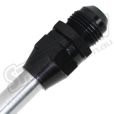Speedflow -08AN 'Male Tube Adapter' 1/2" - Black