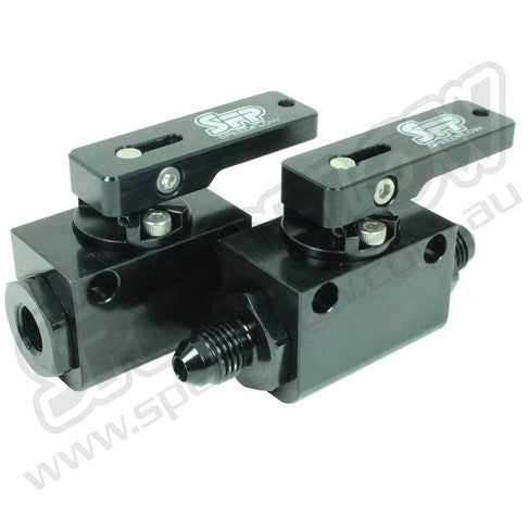 Speedflow -04 Aluminum Ball Valve - Black