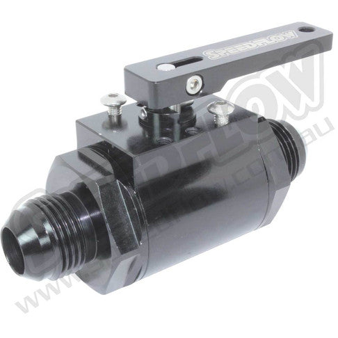 Speedflow -10AN "Xs Body Ball Valve" -10AN - Black