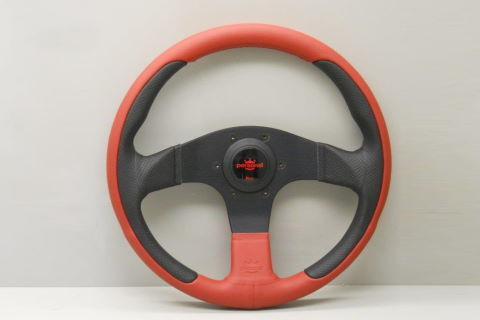 Personal 320mm Red Leather New Racing