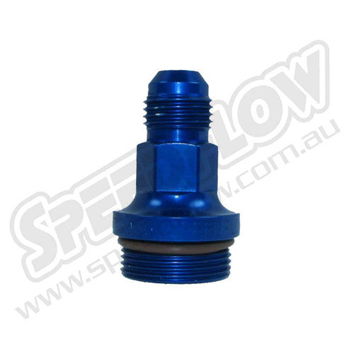 Speedflow 06AN 'Holley Carb Adapter' 7/8" - Black