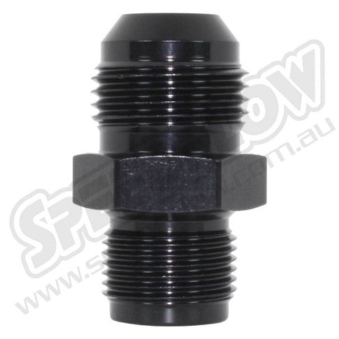 Speedflow Black -06AN Male Flare To 11/16" -18 Inverted Adapter