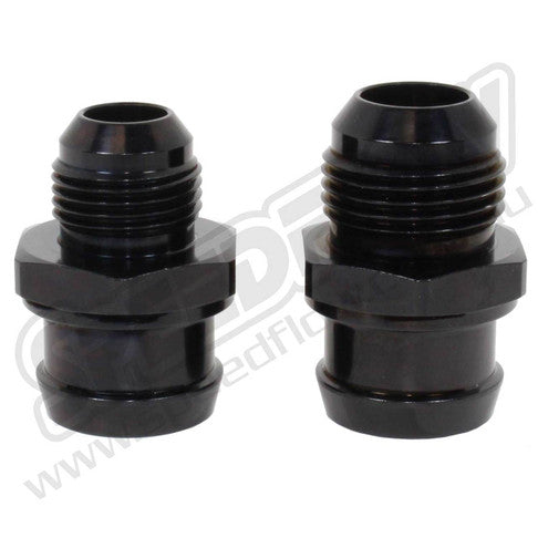 Speedflow 1" 'Press-Fit Valve Cover Adapter' -10AN - Black