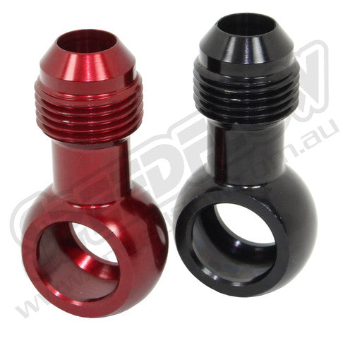 Speedflow -08AN "16Mm Banjo Fitting" - Black