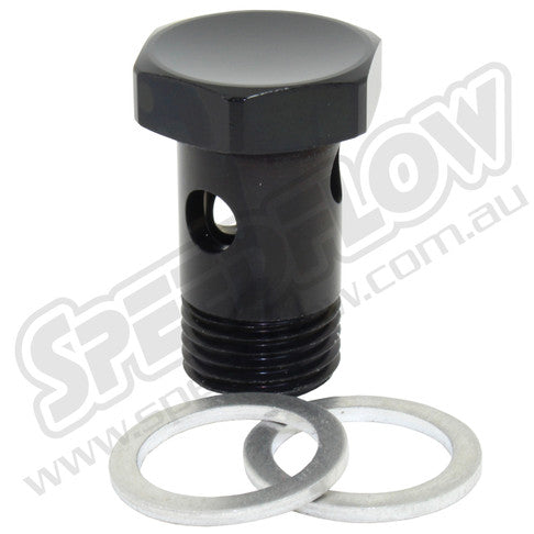 Speedflow Banjo Bolt M18 X 1.5 - Black