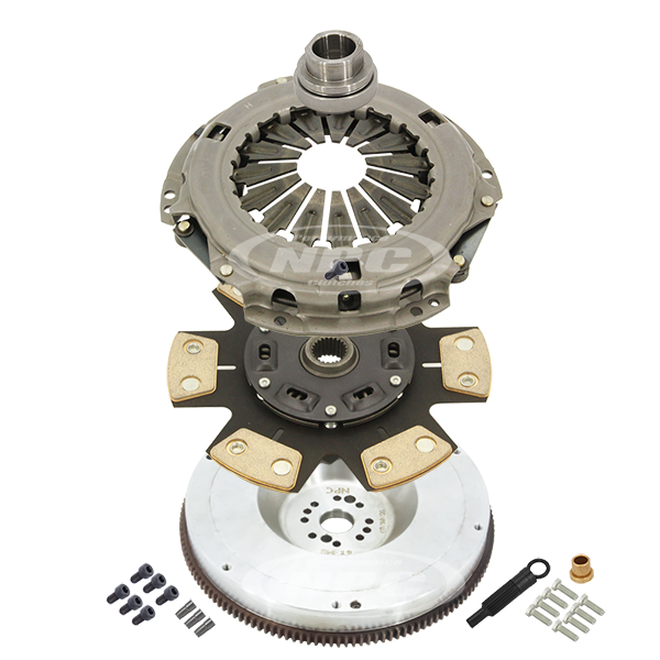 NPC Super Heavy Duty Button Clutch & Flywheel Package - Holden Ecotec L36