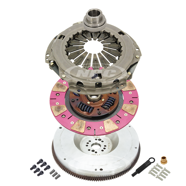 NPC Super Heavy Duty Cushion Button Clutch & Flywheel Package - Holden Ecotec L36