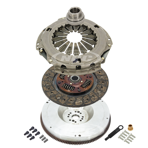 NPC Super Heavy Duty Organic Clutch & Flywheel Package - Holden Ecotec L36