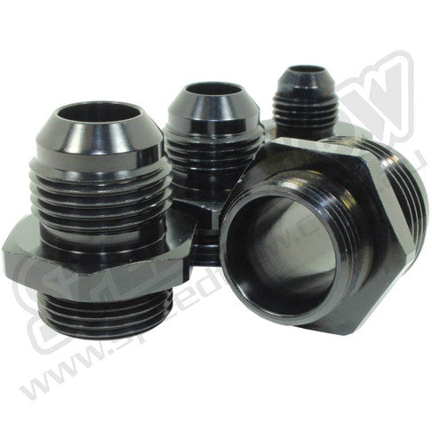 Speedflow Black M22 X1.5 To -08AN Male Flare Adapter
