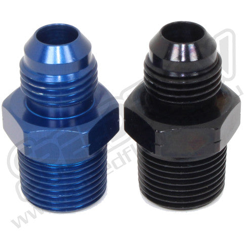 Speedflow -06AN 'BSP Tapered Adapter' - 3/8" - Black