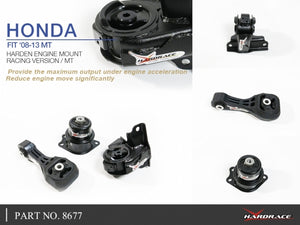 Hardrace Hardened Engine Mount (Race Version) - Honda GE6/7/8/9