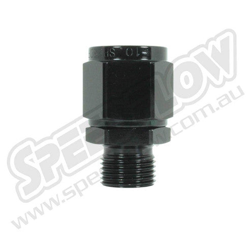 Speedflow -10AN 'AN Female To Metric Male Adapter' M18X1.5Mm - Black