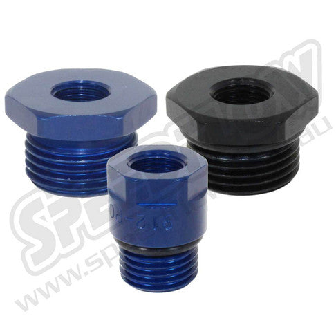 Speedflow -10AN 'Port Reducing Bush' - 1/8NPT - Black