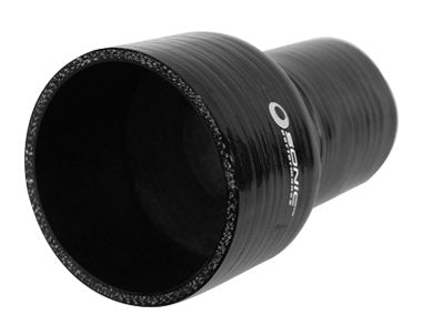Sonic Performance Silicone Reducer - Straight - 2.25-2.5" - Black