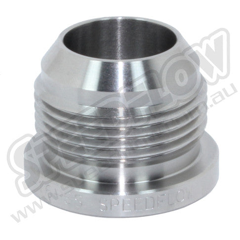 Speedflow -16AN 'Male Weld On Fitting' - Stainless Steel