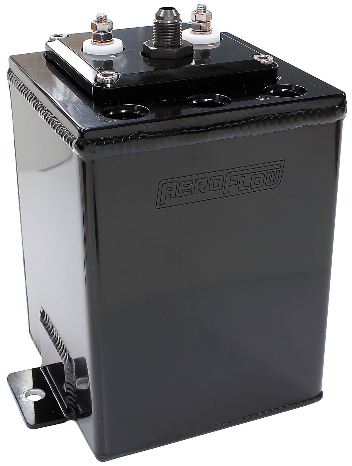 Aeroflow Single 40mm Pump Surge Tank - Black Finish