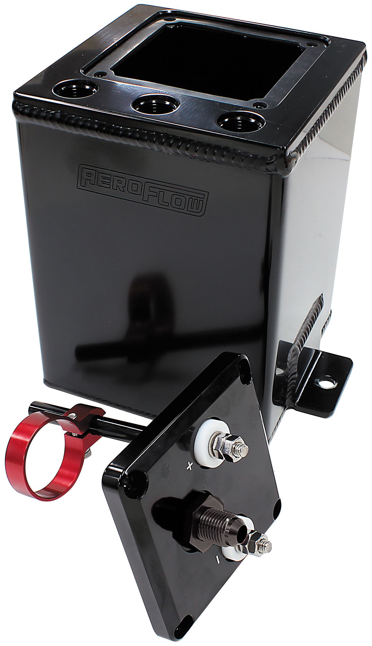 Aeroflow Single 40mm Pump Surge Tank - Black Finish