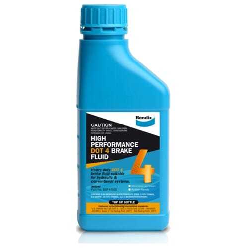 Bendix 500ml Dot4 Brake Fluid