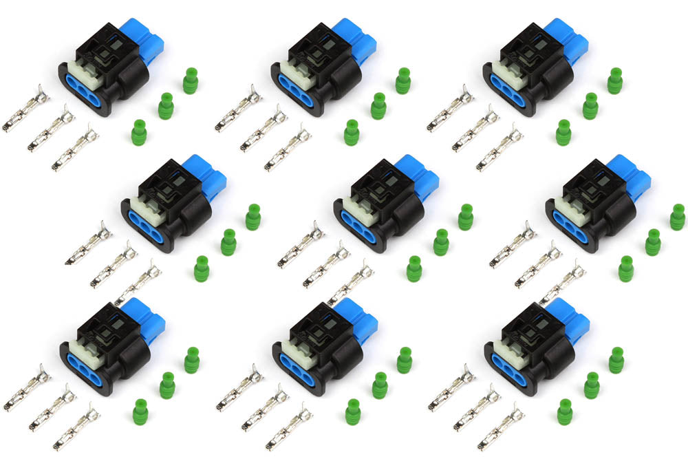 Haltech Plug and Pin Kit - Ford, set of 8