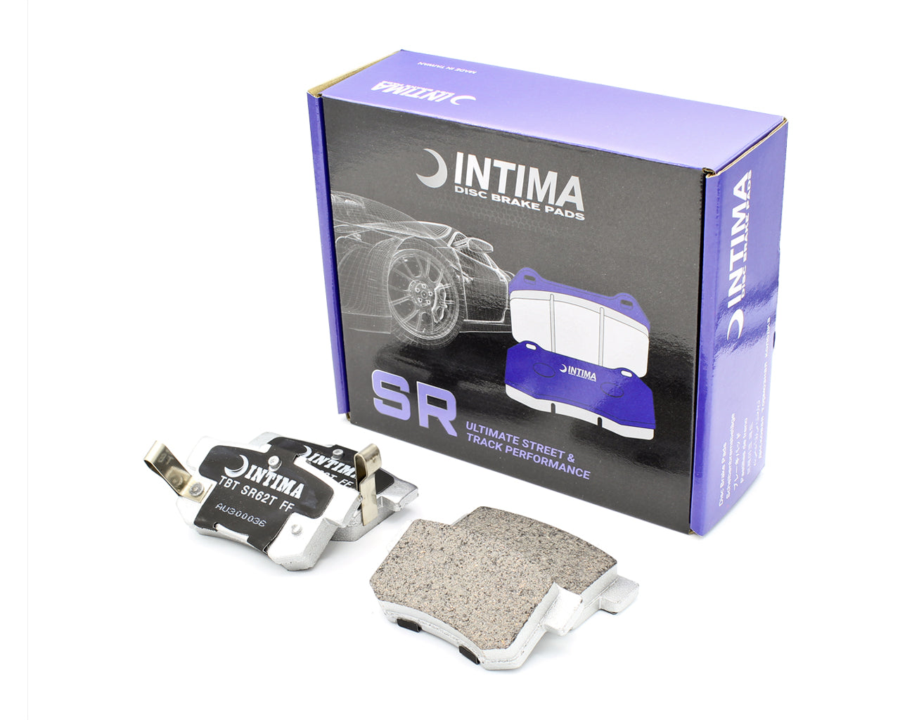 Intima SR Rear Brake Pads – S2000, EK9/EP3/FD2/DC2/DC5 Type-R, CL7/CL9 Accord