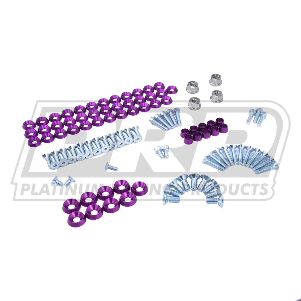 Platinum Racing Products - Nissan "R Chassis" Engine Bay Dress Up Washer Kit