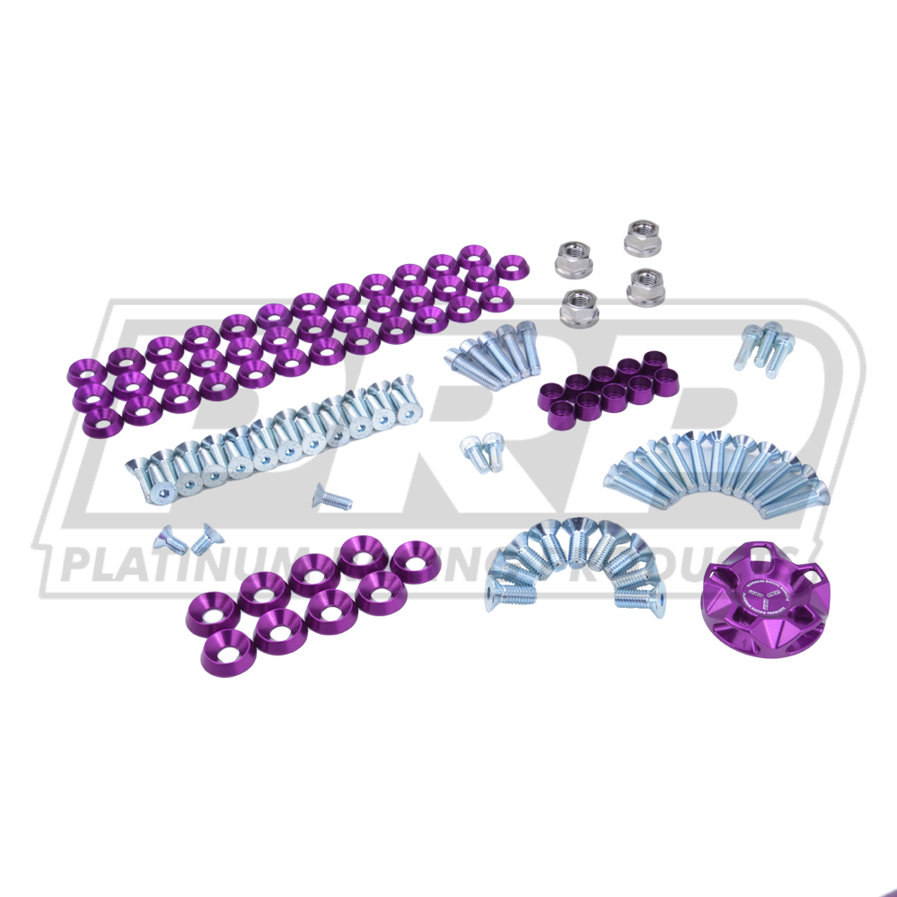 Platinum Racing Products - Nissan "R Chassis" Engine Bay Dress Up Washer Kit